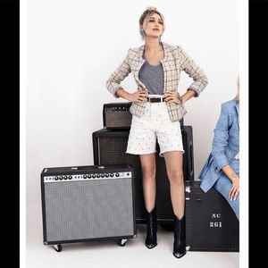 Isabel Marant Lyra Fringe Trim Tweed Topper Jacket